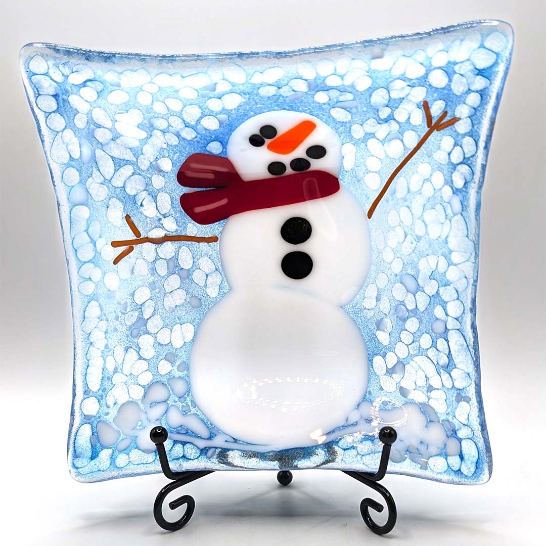 Learn fusing glass and make dish art at SW Art Glass