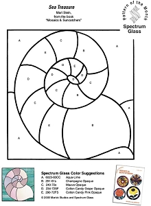 Sea Treasure - FREE Pattern Stained Glass