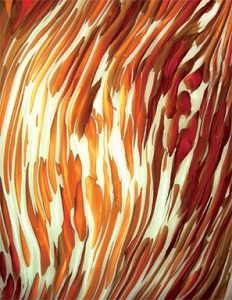 Selenium Red & White S277 Lamberts Streaky Glass