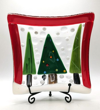 Holiday Dish It - learn to fuse glass 