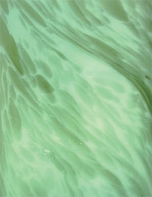 LG-S152|Lambertts Green-Grey Opak on Clear|Lamberts Glass 