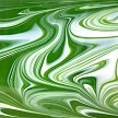 Fern Green and White OpalArt Oceanside Glass COE 96 fuser 