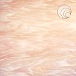 Pink Champagne and White Wispy Oceanside Glass Compatible 96 COE 
