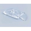 Mini 2-piece stand for fused glass display 