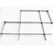 Glass fusing and casting steel dam molds in stainless steel 