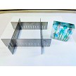 Small Extra Deep Adjustable Stainless Steel Dams/Molds for Glass Fusing and Casting 