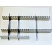 Glass fusing and casting steel dam molds in stainless steel 